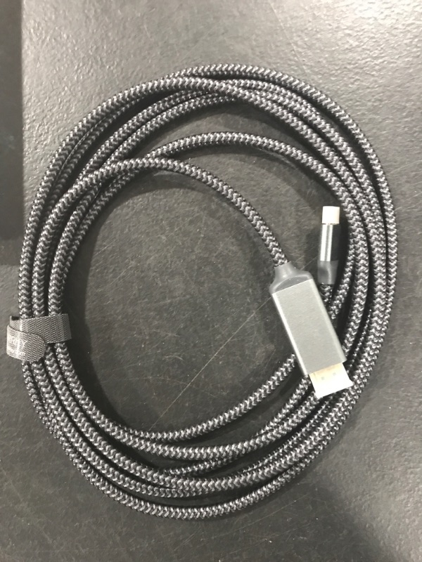 Photo 2 of KUPOISHE USB C to HDMI Cable 4k 6ft, USBC Adapter for Monitor, Connector ChromeBook, USB-C Cord Mac MacBook pro 2022 iPad 2021 Surface 8 VivoBook Flip 14 Aspire 5 etc 