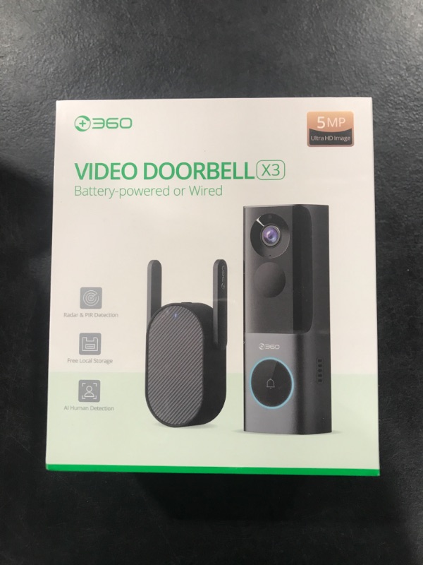 Photo 2 of 360 Wireless Video Doorbell 