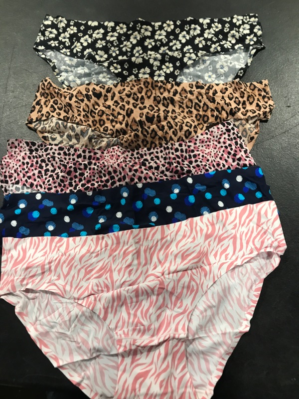 Photo 2 of XINBANG Seamless Underwear for Women Panties Underwear Women 5-Pack XX-Large Multicolored-02-5pack