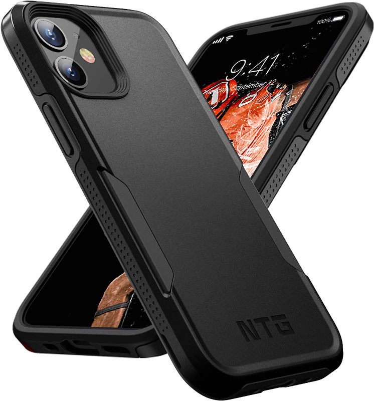 Photo 1 of NTG Designed for iPhone 12 Case, Heavy-Duty Tough Rugged Lightweight Slim Shockproof Protective Case for iPhone 