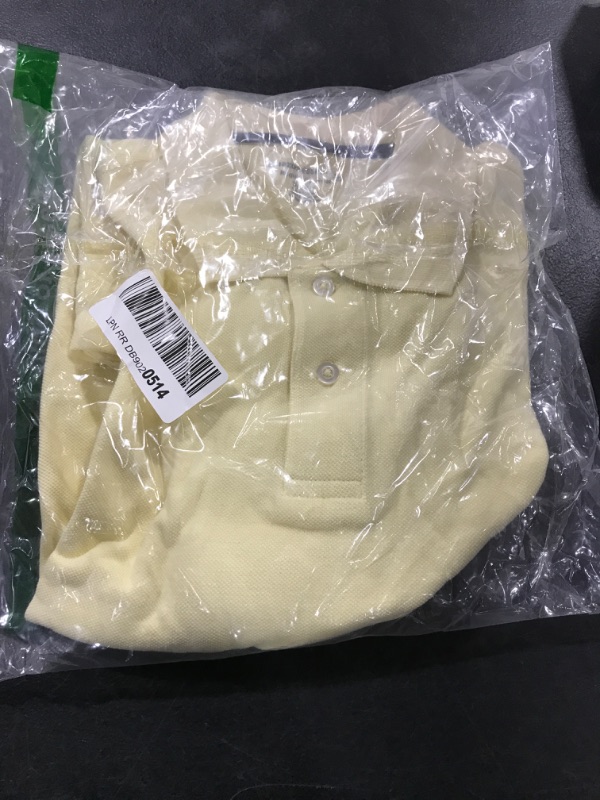 Photo 1 of AMAZON ESSENTIALS MENS YELLOW SHIRT 