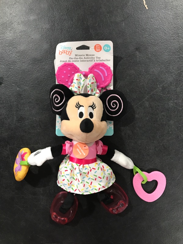 Photo 2 of Disney Baby Minnie Mouse On The Go Pull Down Activity Toy