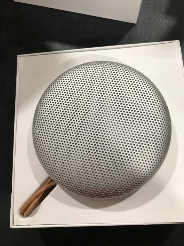 Photo 2 of Bang & Olufsen Beosound A1 (2nd Generation) Wireless Portable Waterproof Bluetooth Speaker with Microphone, Grey Mist Grey Mist Speakers