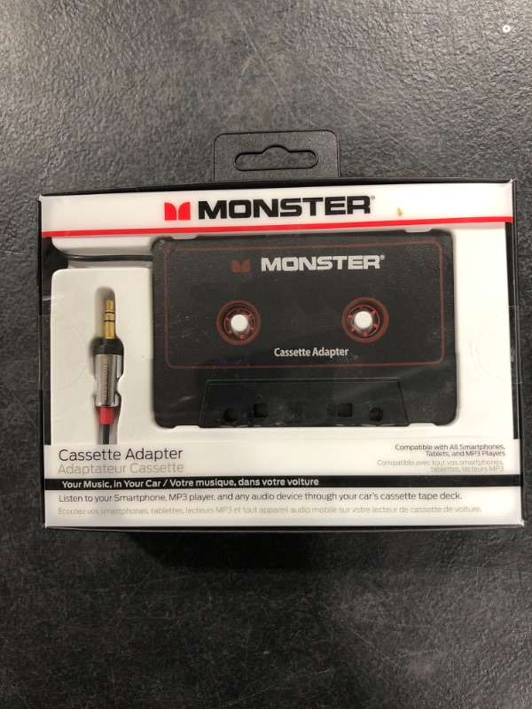 Photo 2 of Monster® iCarPlay™ Cassette Adapter 800 for MP3's & Smartphones - Multilingual