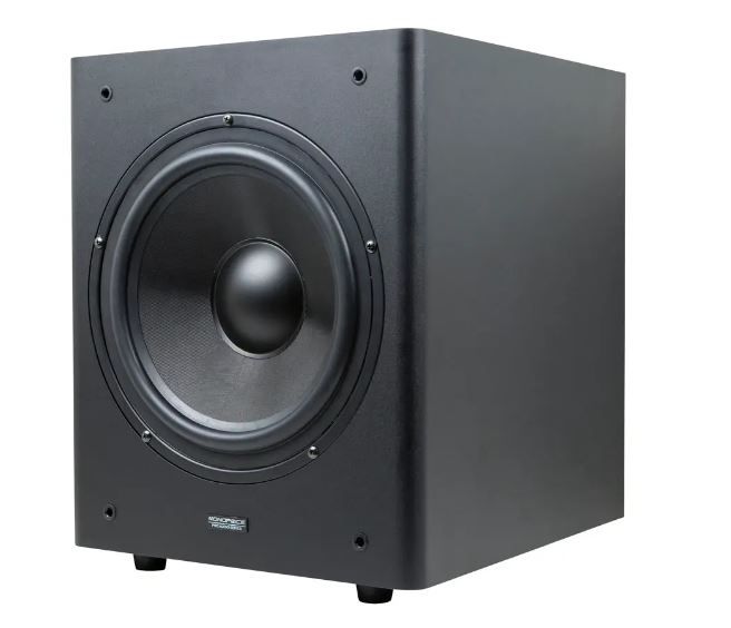Photo 1 of Monoprice 10in Powered Studio Multimedia Subwoofer with 200W Class AB Amp and Composite Con