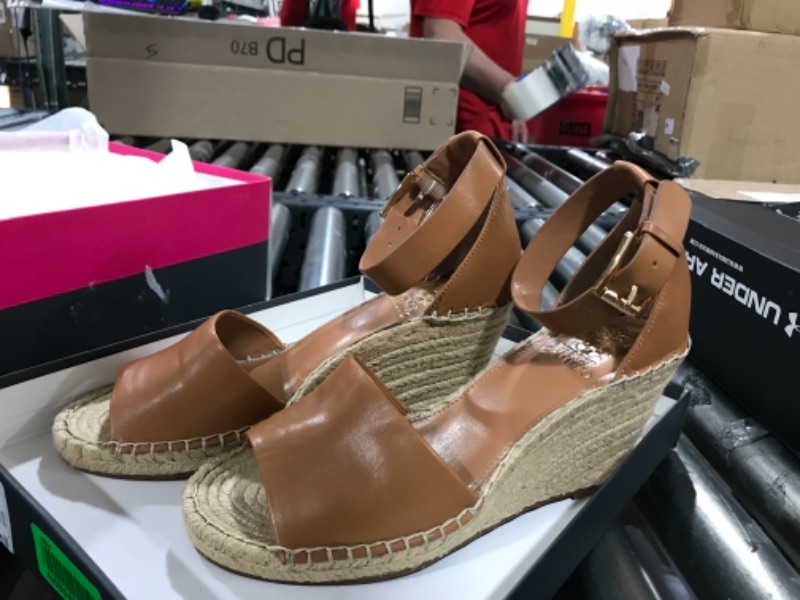 Photo 2 of Vince Camuto Women's Leera Espadrille Wedge Sandal 9 Tan