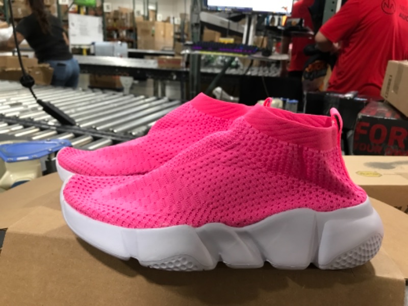 Photo 1 of Casbeam Womens Running Shoes Ladies Slip on Tennis Walking Sneakers Lightweight Breathable Comfort Work Gym Trainers Stylish Shoes 85.5-6.5