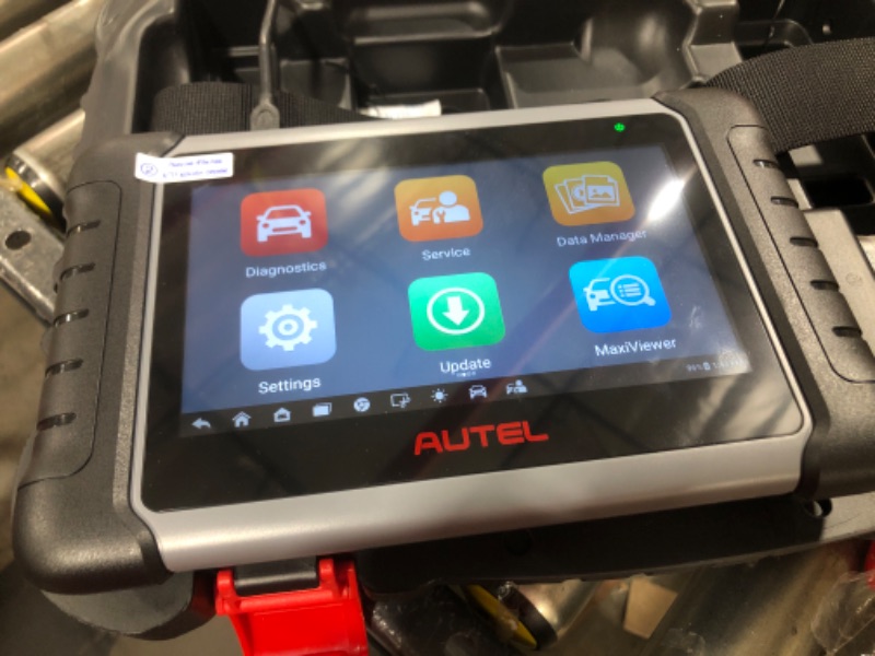 Photo 2 of Autel Scaner MaxiCOM MK808S: 2023 Same as MX808S/MK808Z Bidirectional Scan Tool, Upgrade of MK808/MX808, 28+ Services, OE-Level All Systems Diagnostic Scanner, FCA AutoAuth Work with MV105/MV108