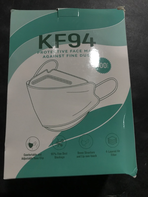 Photo 2 of 50/100 PCS KF-94 Face M asks 4 Layers for Kids & Adult, KF 94 Face_M ask 4-Ply Cup Dust_M ask 3D Design Shape Adult Assorted 100 Count (Pack of 1)