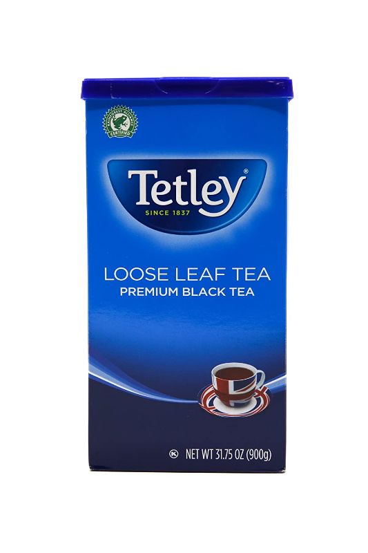 Photo 1 of Tetley Premium Loose Leaf Tea, 31.75 Ounce
