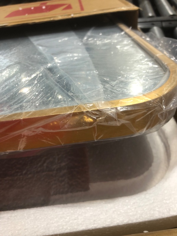 Photo 1 of 23.5 x 31.5 mirror gold accent