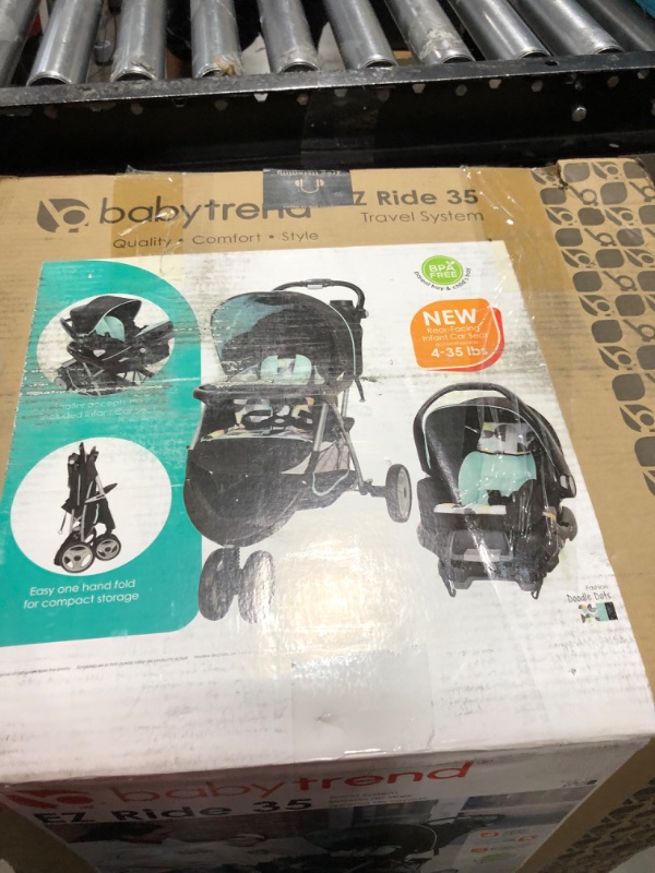 Photo 6 of Baby Trend EZ Ride 35 Travel System - Doodle Dots