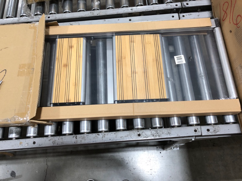 Photo 1 of Step Ladder 4 Step Folding, Decorative - Beautiful Bamboo & Silver Aluminum, Ultra Slim Profile, Anti Slip Steps, Sturdy-Portable for Home, Office, Kitchen, Photography Use,by SORFEY 4-Step Silver