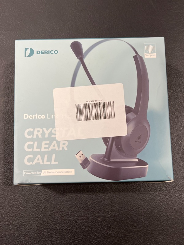 Photo 1 of DERICO LINK PLUS CRYSTAL CLEAR CALL HEADSET