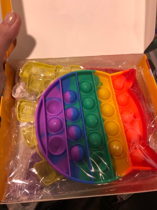 Photo 1 of 7Pcs Arme Fidget Toy Sensory Fidget Blocks?A Fidget Toy Set?Easy to Use,Easy to Carry Stress and Anxiety Relief Handheld Toys for Kids and Adults Style 9