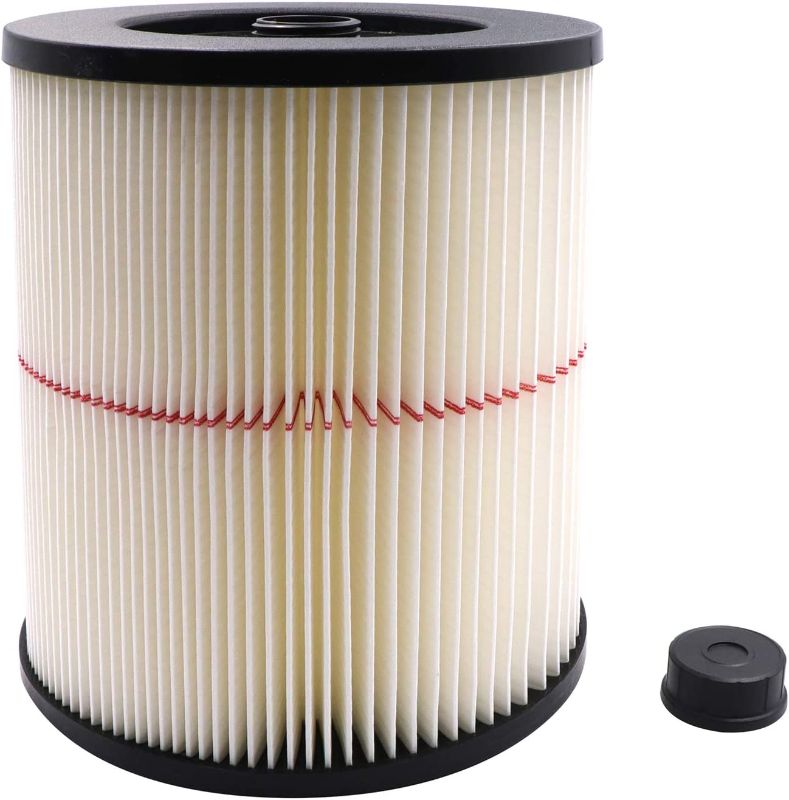 Photo 1 of 17816 Replacement Filter For Craftsman 9-17816 Wet/Dry Vacuum Cleaner Fit 5 gallon,1 pack
