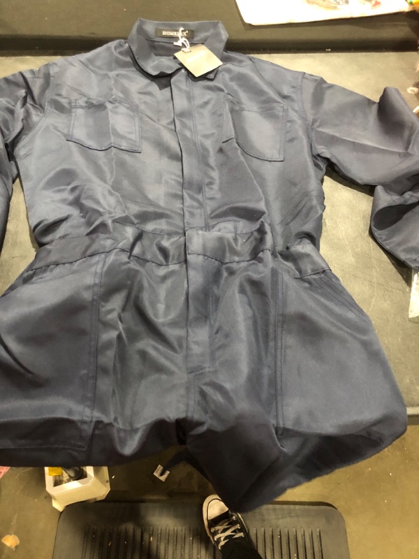 Photo 2 of Michael Myers Costume for Adult Halloween Cosplay Horror Killer Coveralls Props Medium