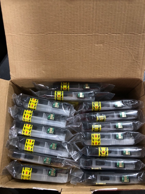 Photo 1 of INK4U Compatible LC103 Ink Cartridges Replacement for Brother LC103XL LC101XL LC101 LC103BK, for MFC-J870DW MFC-J6920DW MFC-J6520DW MFC-J450DW MFC-J470DW(6 Black,3 Cyan,3 Magenta,3 Yellow,15 Packs)