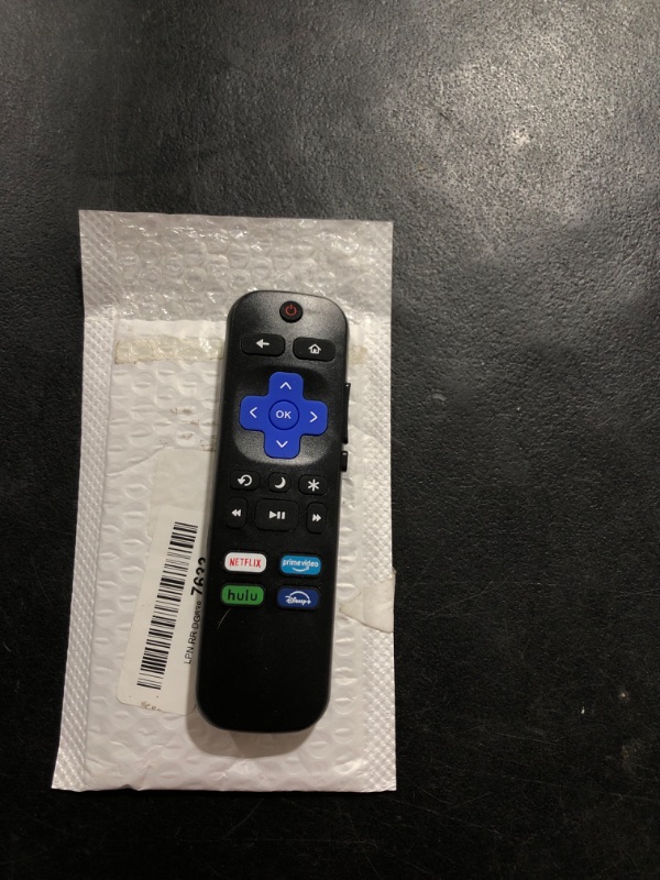 Photo 1 of LOUTOC Universal TV Remote for All Roku TV,Replacement for TCL Roku/for Hisense Roku/for Sharp Roku TV,TV Remote with Netflix Disney+/Hulu/Prime Video Hisense-Sharp Roku Remote