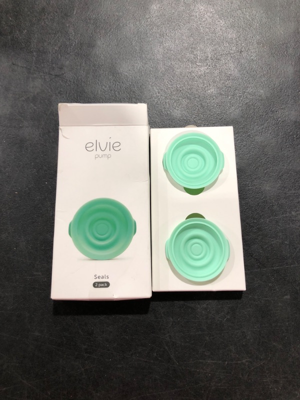 Photo 2 of Elvie Pump Breast Pump Seals | 2 Pack | Breastfeeding Accessories for Breastmilk Storage and Breast Pumps | Breast Pumps and Breast Feeding Essentials 2 Count (Pack of 1)