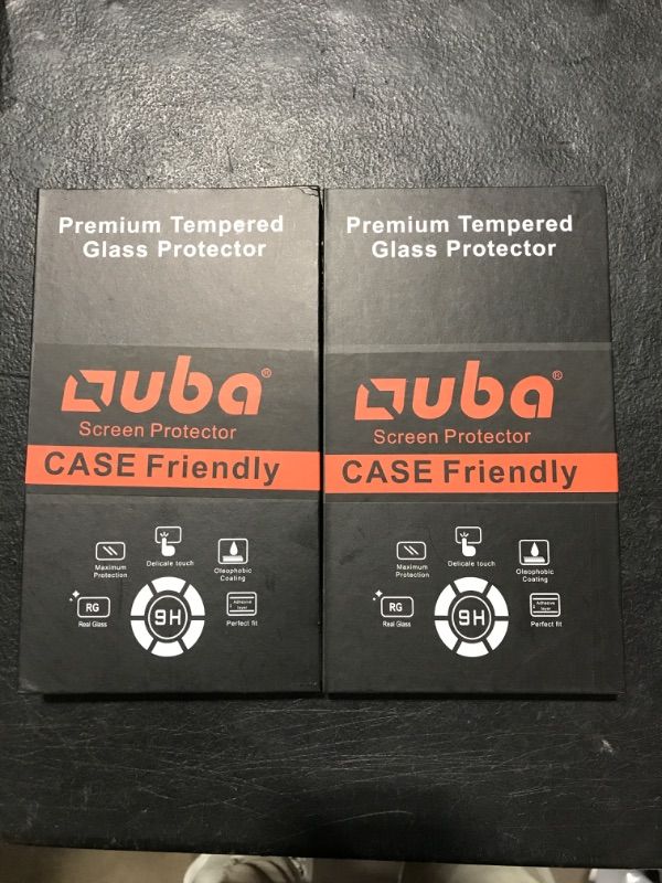 Photo 1 of 2 Pack - OUBA [2+2 Pack] Tempered Glass Compatible with iPhone 13 Pro Max 6.7" - 2 Pack Privacy Screen Protector + 2 Pack Camera Lens Protector, Anti Spy [Easy Installation Frame] [Precise Cutout] Bubble Free 
