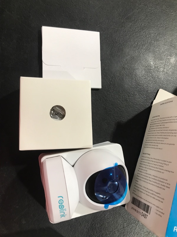 View 2 of REOLINK Wireless Security Camera, E1 3MP HD Plug-in Indoor WiFi Camera for Home Security/Baby Monitor/ Pets, Encrypted Free Cloud Storage, Pan Tilt, Night Vision, Works with Alexa/Google Assistant Whitelpnpm931730487

