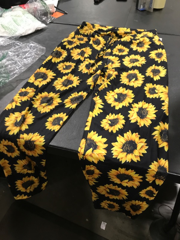 Photo 1 of 3XL stretchy sunflower pants