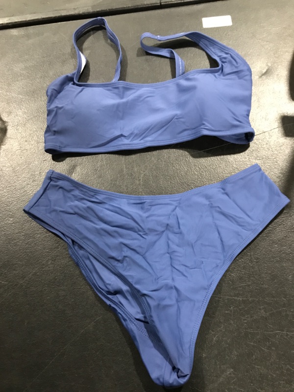 Photo 1 of BIKINI BLUE TWO PIECE L 