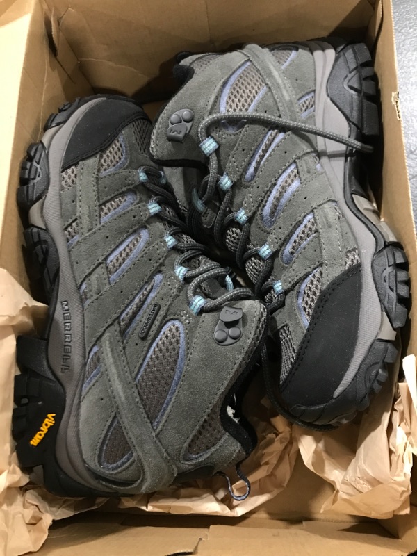 Photo 2 of Merrell Women's Moab 2 Mid Waterproof Hiking Boot 8.5 Granite