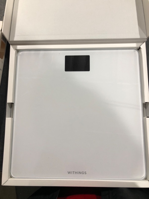 Photo 2 of Withings Body - Digital Wi-Fi Smart Scale with Automatic Smartphone App Sync, BMI, Multi-User Friendly, with Pregnancy Tracker & Baby Mode