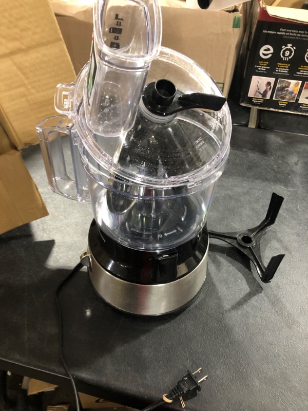 Photo 2 of Hamilton Beach 10-Cup Food Processor, with Bowl Scraper (70730)