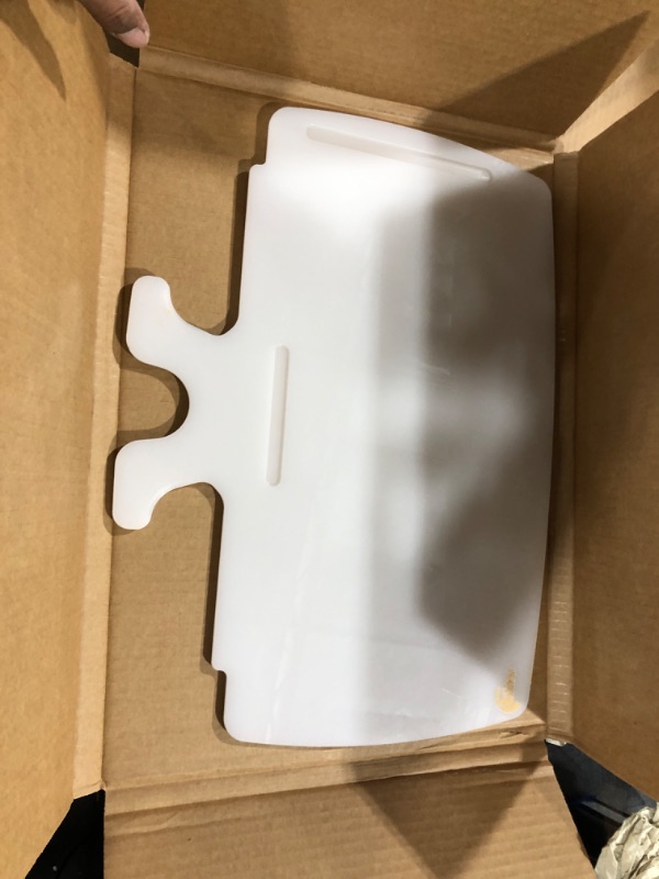 Photo 1 of TFD The Tray V2 | Compatible with Peloton Bike (Original) - Tray for Peloton to Work & Ride with Your Phone, Laptop, or Book – Compatible Peloton Bike Accessories – Made with White Acrylic