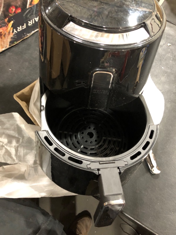 Photo 1 of Crux 3.7-Quart Touchscreen Electric Air Fryer

