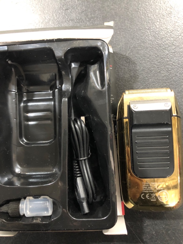 Photo 1 of Surker Shavers for Men Electric Shaver Razor Cordless Professional Barber Shaver USB Rechargeable Wet/ Dry Shaving( Gold)…