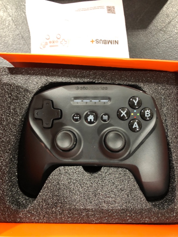 Photo 2 of SteelSeries Nimbus+ Wireless Gaming Controller - Rechargeable - For iPhone, iPad, iPod and Apple TV