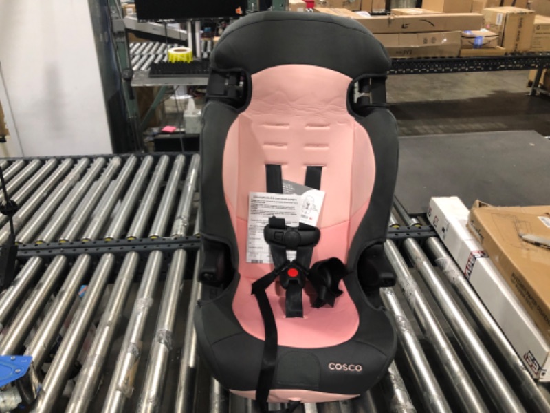 Photo 1 of Cosco Finale DX 2-in-1 Booster Car Seat, Sweet Berry, 1 Count (Pack of 1)