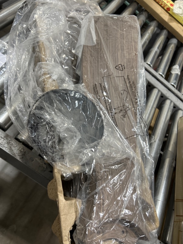 Photo 1 of OFANTOP 52 Inch Indoor Outdoor Ceiling Fan with High CFM Quiet DC Motor, 3 Blade Modern Ceiling Fans with Lights and Remote Control for Bedroom Living Room and Outside Patio Dark Brown