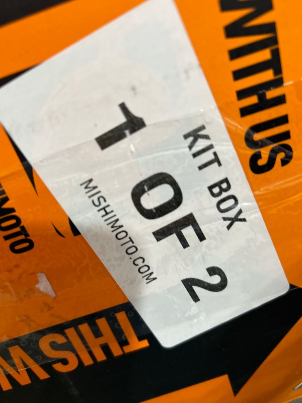 Photo 4 of Mishimoto MMTMIC-WRX-15RBK Top-Mount Intercooler Kit Compatible With Subaru WRX 2015-2021 Black Cooler Red Pipe
BOX 1 OF 2 