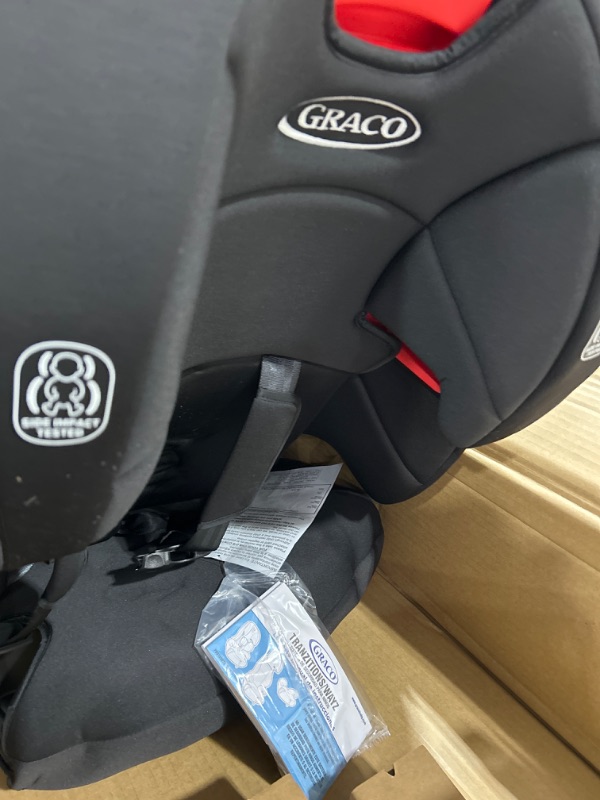 Photo 1 of Graco Tranzitions 3 in 1 Harness Booster Seat, Proof Tranzitions Black