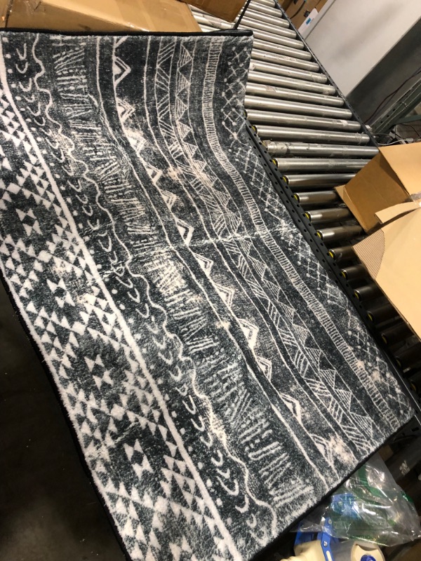 Photo 2 of 48*64 TRIBAL GREY FLOOR RUG
(STOCK PHOTO FOR REFERENCE)