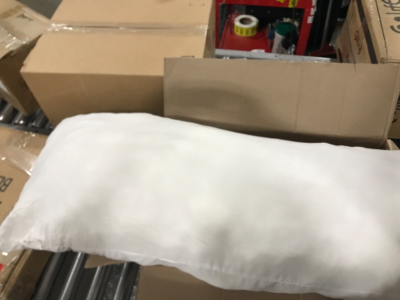 Photo 3 of 4 foot long white pillow insert