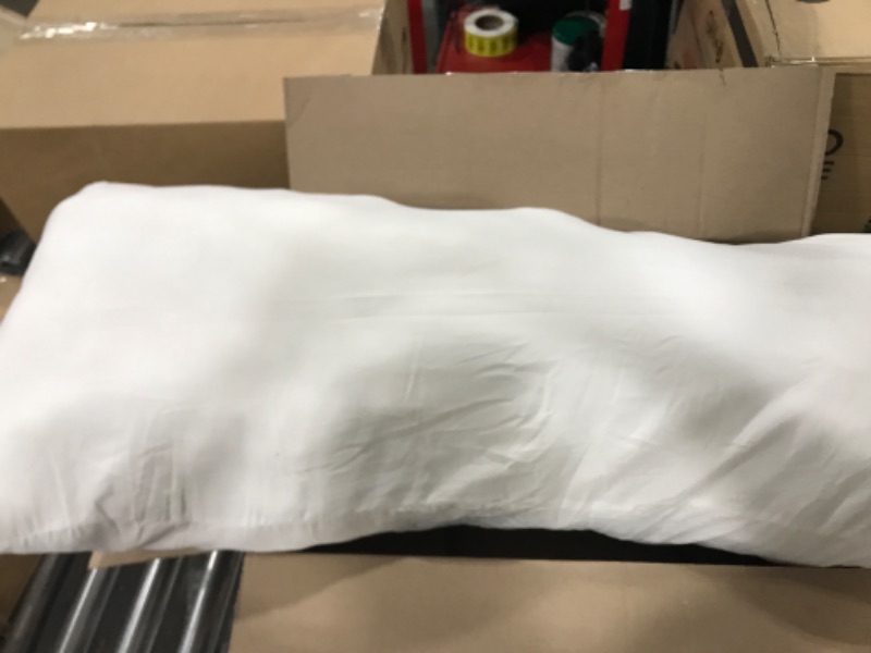 Photo 1 of 4 foot long white pillow insert