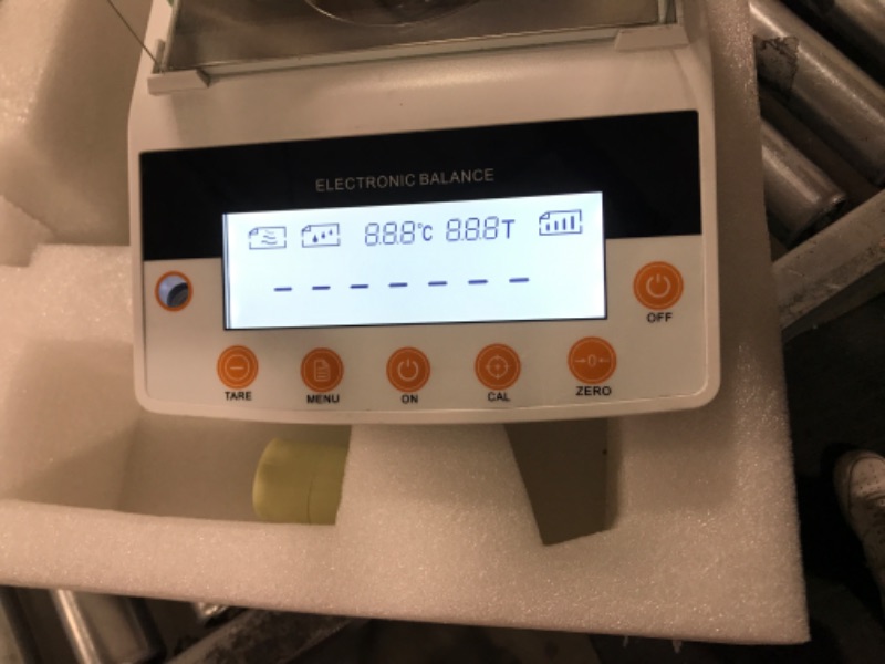 Photo 3 of Bonvoisin Digital Analytical Balance 0.1mg High Precision Lab Scale CE Certificated Electronic Balance 0.0001g Scientific Laboratory Scale (220g, 0.1mg)