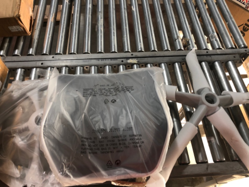 Photo 1 of BOLISS Ergonomic Office Computer Drafting Desk Chair Height Adjusting Arm Waist Support Function and with Adjustable Foot Ring,400 lbs -Grey