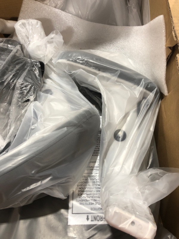 Photo 1 of BOLISS Ergonomic Office Computer Drafting Desk Chair Height Adjusting Arm Waist Support Function and with Adjustable Foot Ring,400 lbs -Grey