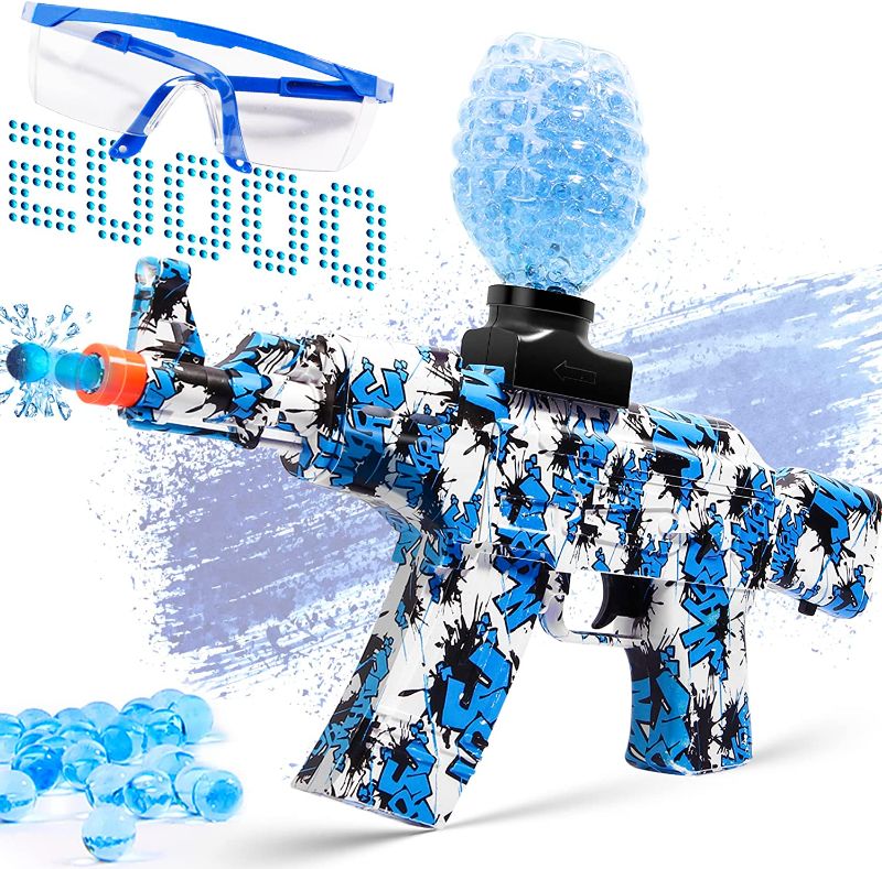 Photo 1 of 2 pack gel blaster one blue one red , 2 pair safety goggles included