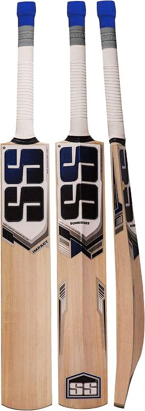 Photo 1 of 
SS Kashmir Willow Leather Ball Cricket Bat, Exclusive Cricket Bat for Adult Full Size with Full Protection Cover (Super Power, Cannon, Impact) by Yogi Sports
