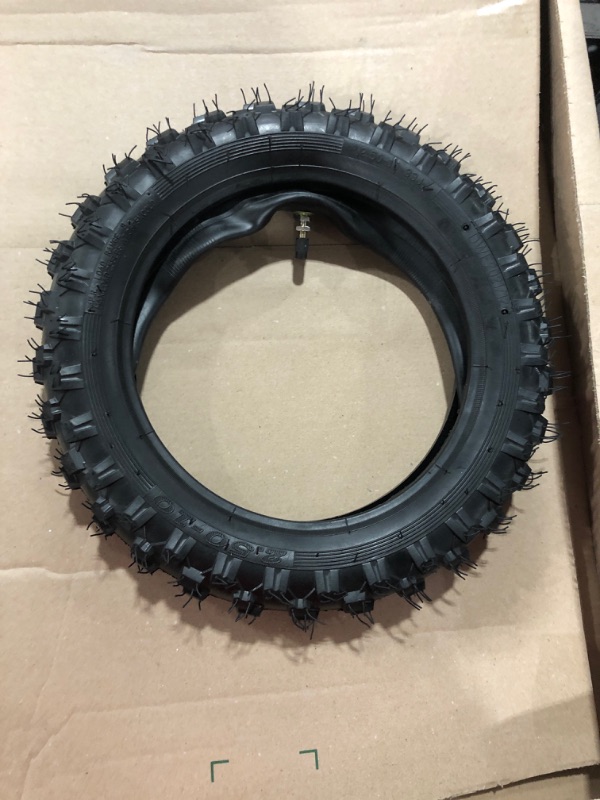 Photo 2 of 1PZ TB1-25X 2.50-10" Tire & Inner Tube Replacement for Honda CRF50 CR60R XR50 DRZ70 JR50 PW50 SDG107 Razor SX500 MVX70 MVX110 TTR50 KDX50 Baja 50cc...