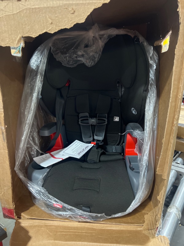 Photo 2 of Britax Grow with You ClickTight Plus Harness-2-Booster Car Seat, Jet Safewash Fabric ClickTight Plus Jet