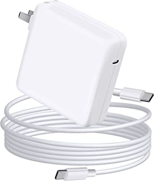 Photo 1 of Charger USB-C: 100W 6.7ft Fast Power Adapter for Type C Device, Compatible with MacBook Pro 16, 15, 14, 13 Inch, Mackbook Air 13 Inch, iPad Pro 2021/2020/2019/2018…